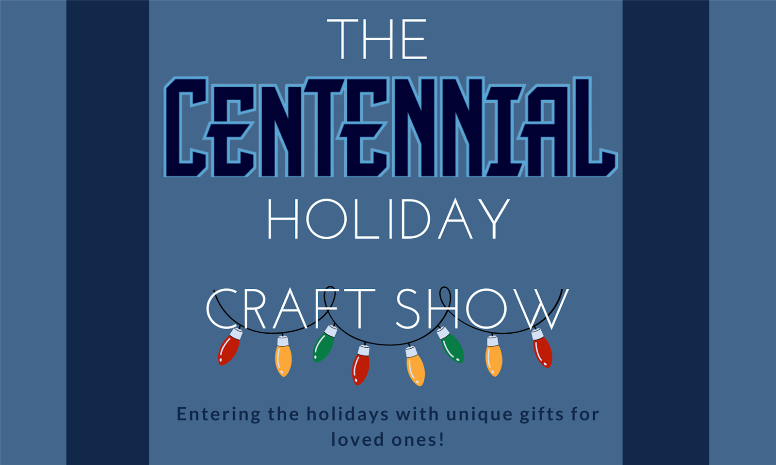Centennial high craft show promotional graphic